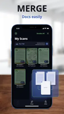 SCAN SHOT document scanner pdf android App screenshot 1