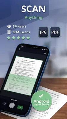 SCAN SHOT document scanner pdf android App screenshot 5